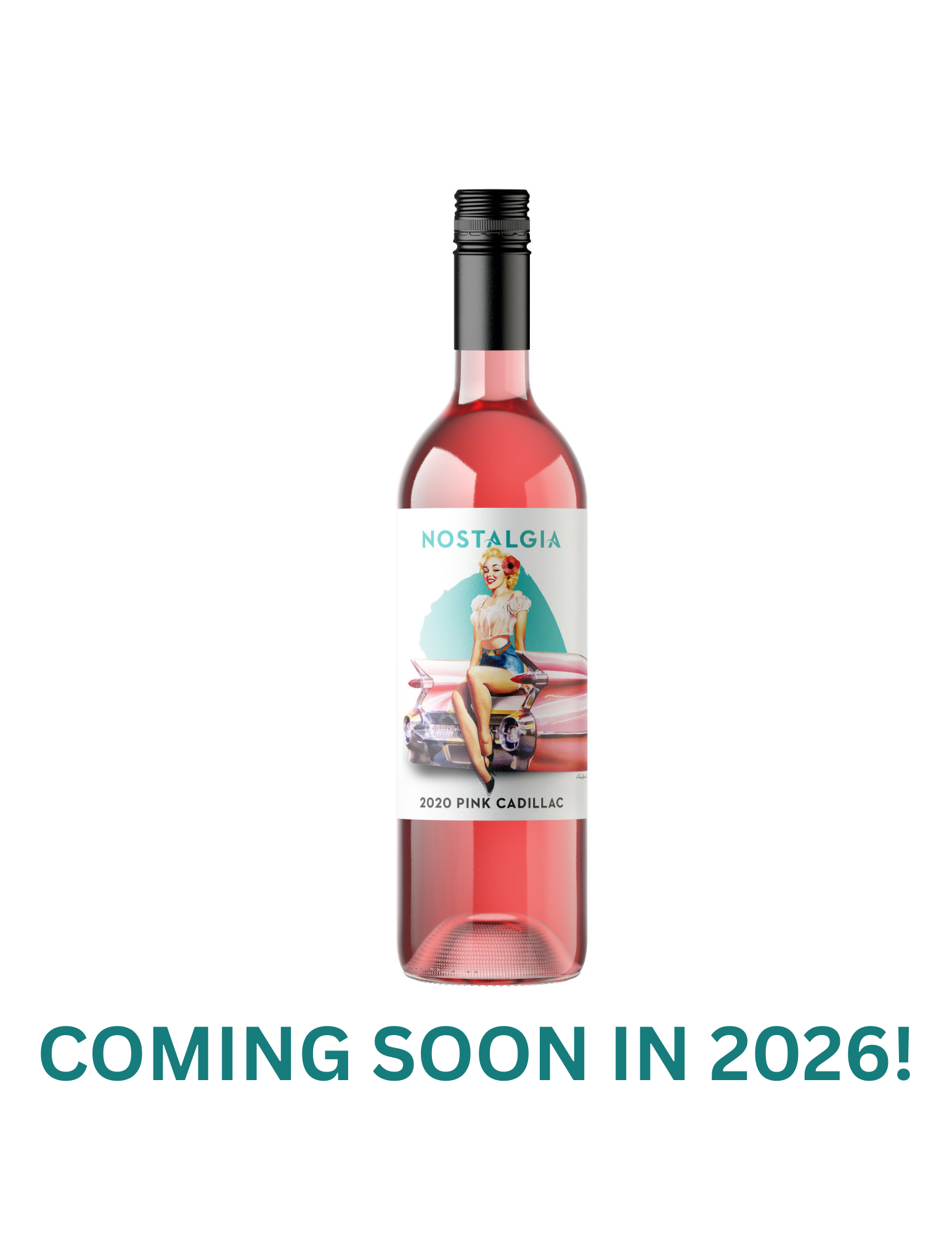 Pink Cadillac 750ml. Coming soon in 2026!