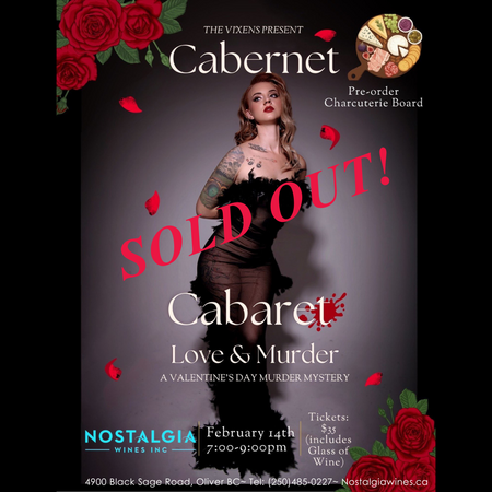 Cabernet Cabaret Love & Murder - Feb 14, 2026