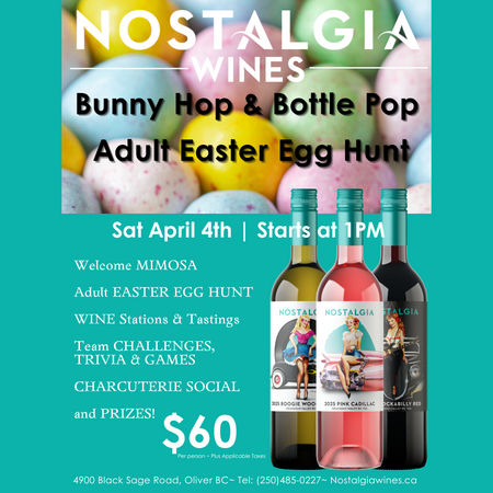 Bunny Hop & Bottle Pop: Adult Easter Hunt - April 4, 2026