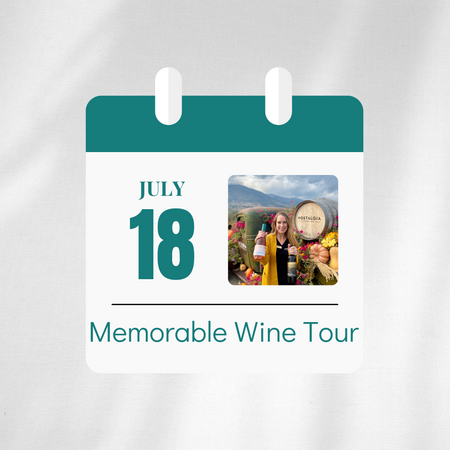 Registration-Memorable Wine Tour - July 18, 2026