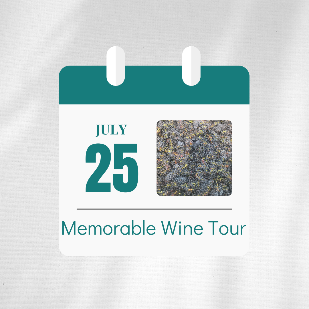 Registration-Memorable Wine Tour - July 25, 2026