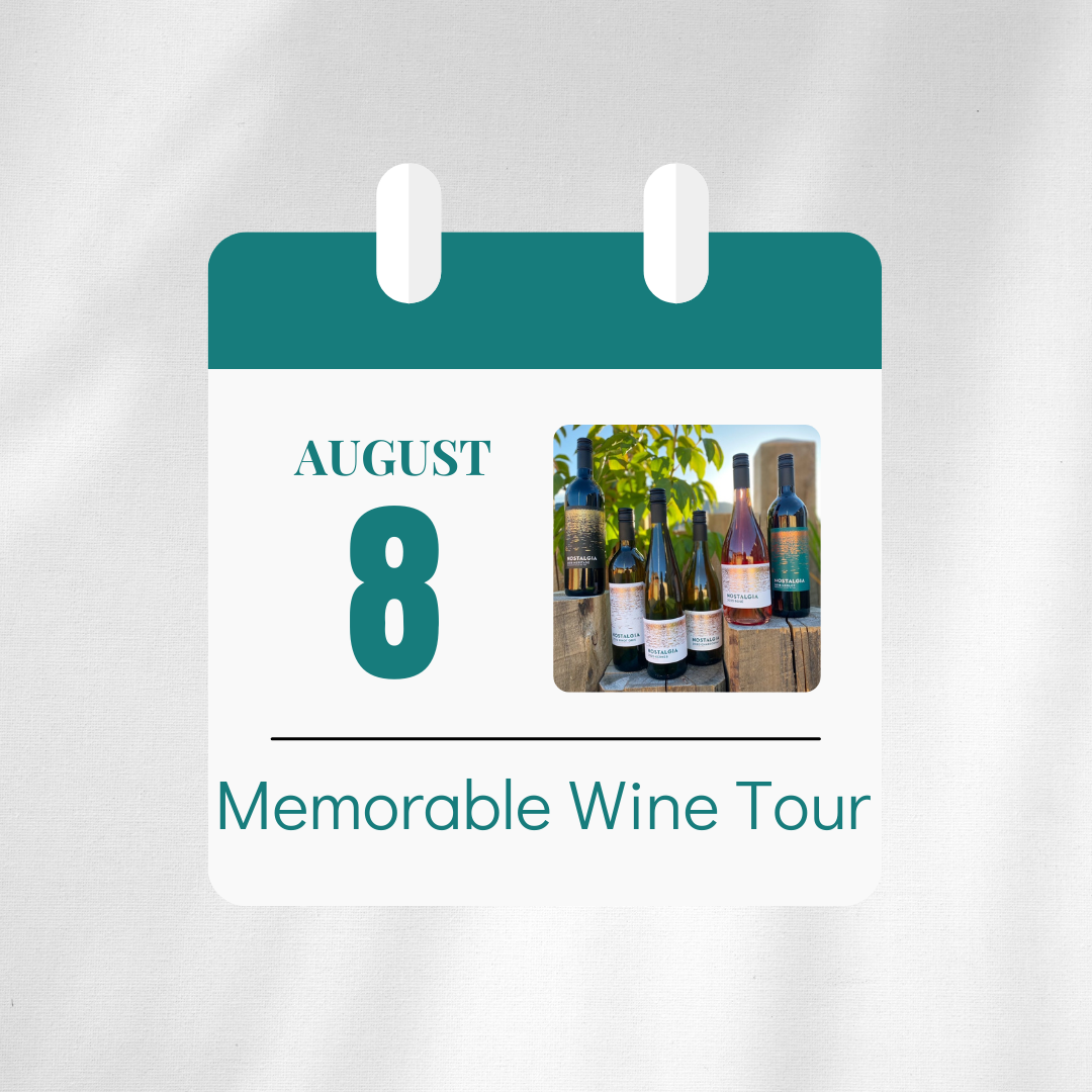 Registration-Memorable Wine Tour - Aug 8, 2026