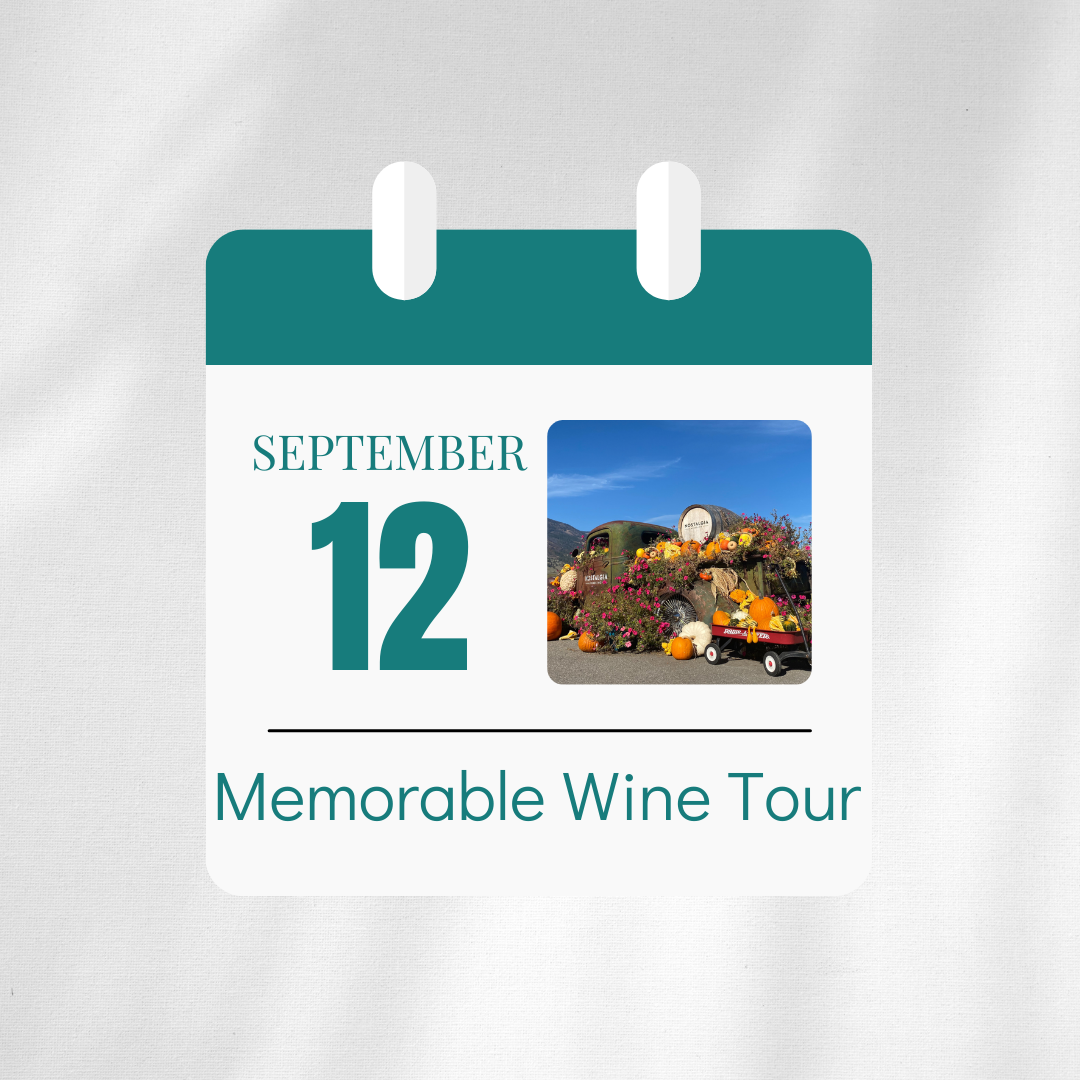 Registration-Memorable Wine Tour - Sept 12, 2026