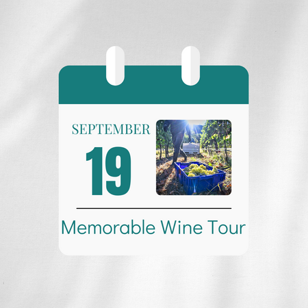 Registration-Memorable Wine Tour - Sept 19, 2026