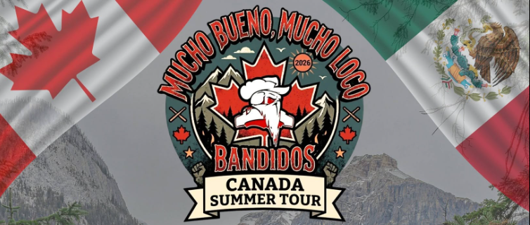 Bandidos - Concert Tickets - Friday July 24, 2026