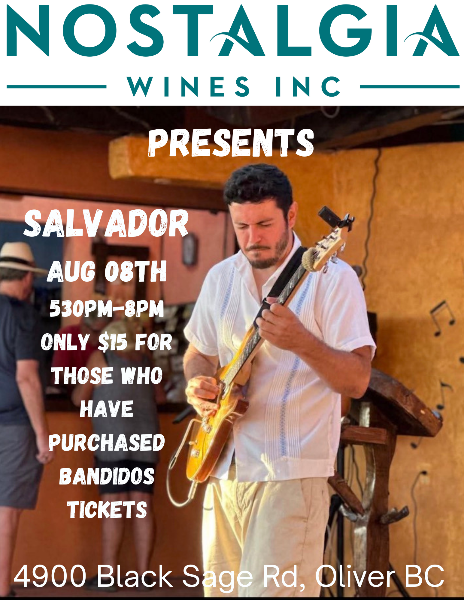 Salvador Discounted Tickets for Bandidos Ticket Holders