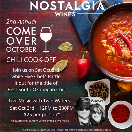 Come Over October Chili Cook-off