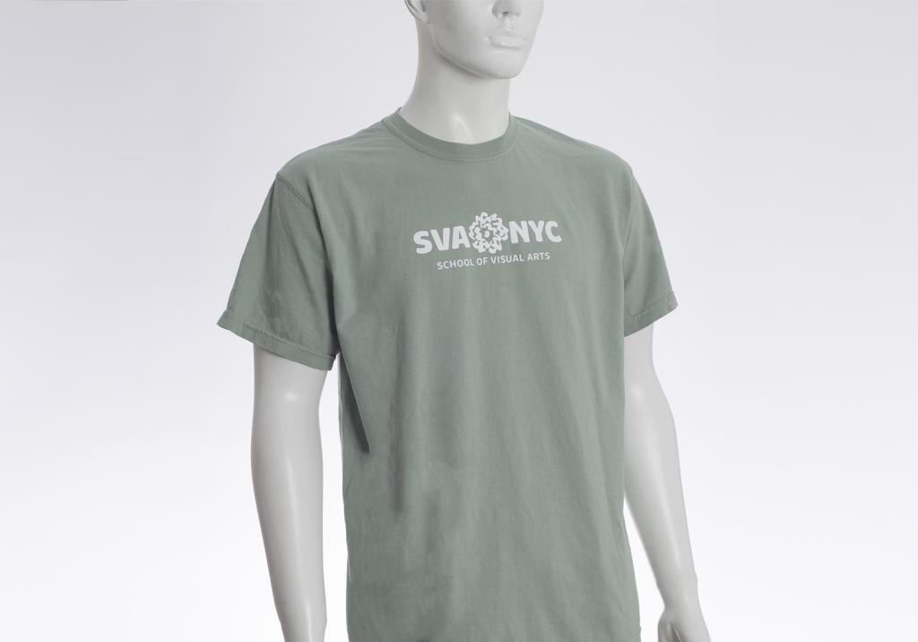 Sva Logo Short Sleeve T Shirt Multiple Colors Sva Campus Store
