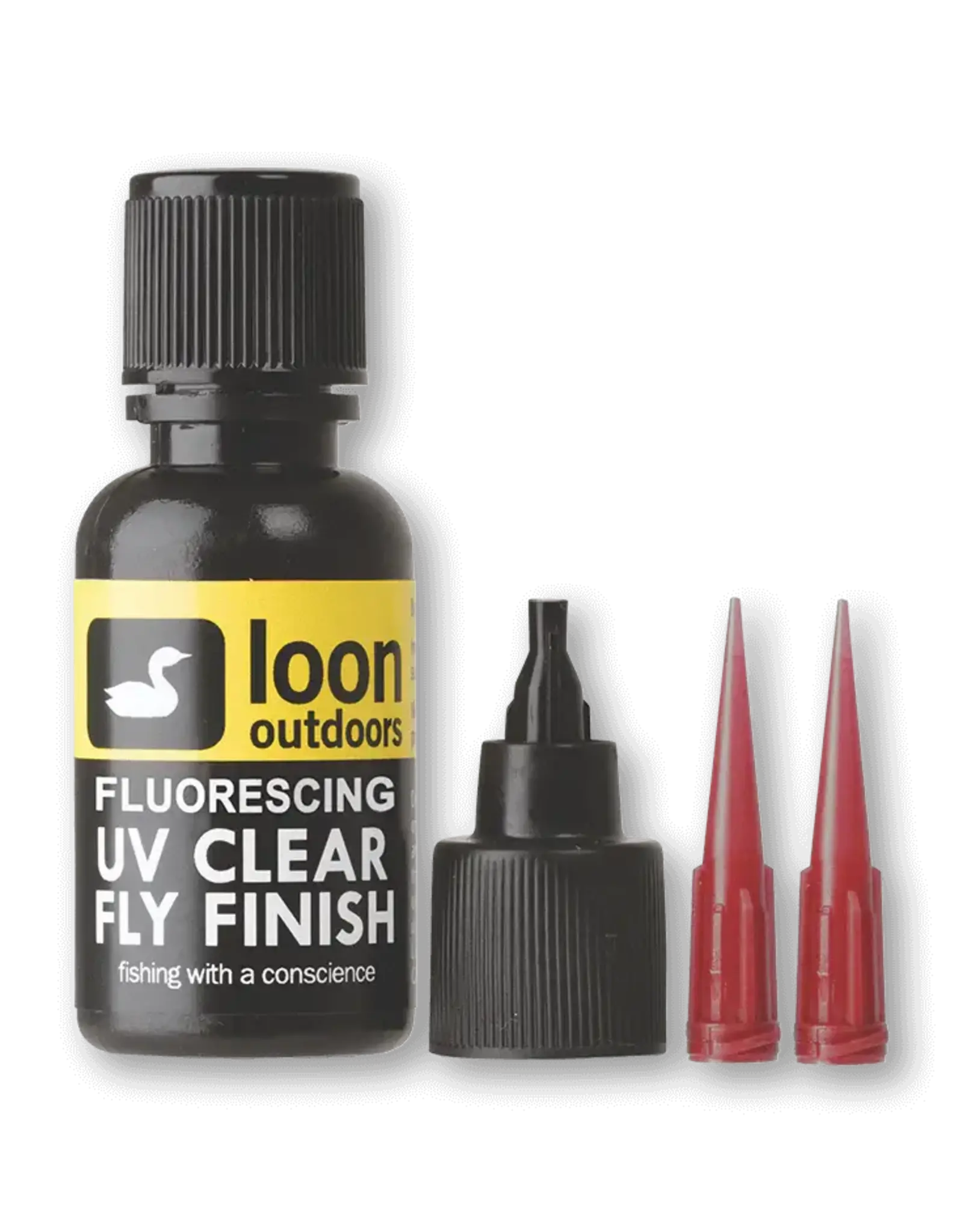 Fluorescing UV Clear Fly Finish