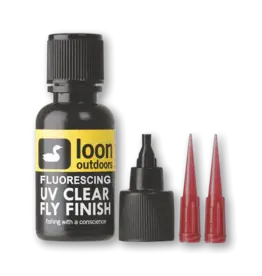 Fluorescing UV Clear Fly Finish
