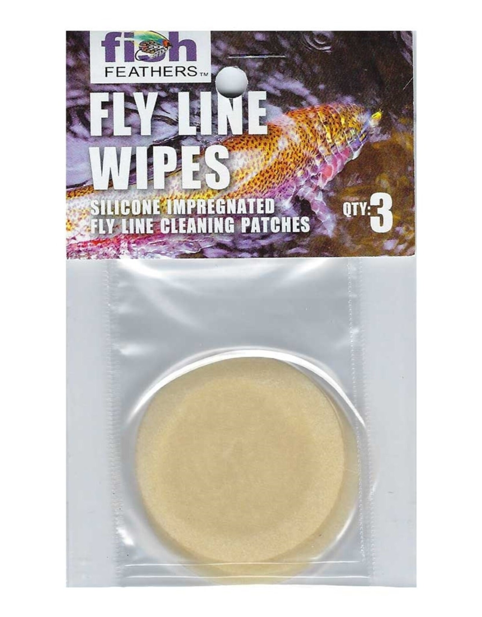 Fish Feathers Fly Line Wipes