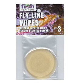 Fish Feathers Fly Line Wipes