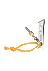 Dr Slick Nipper w/Pin, File and Off Set Cutter&Knot Tyer,  2", High Grade Japanese Stainless Steel, Satin