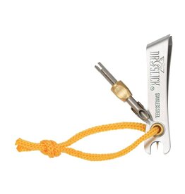 Dr Slick Nipper w/Pin, File and Off Set Cutter&Knot Tyer,  2", High Grade Japanese Stainless Steel, Satin