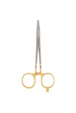 Dr Slick Scissor Clamp 6 1/2 Gold Straight