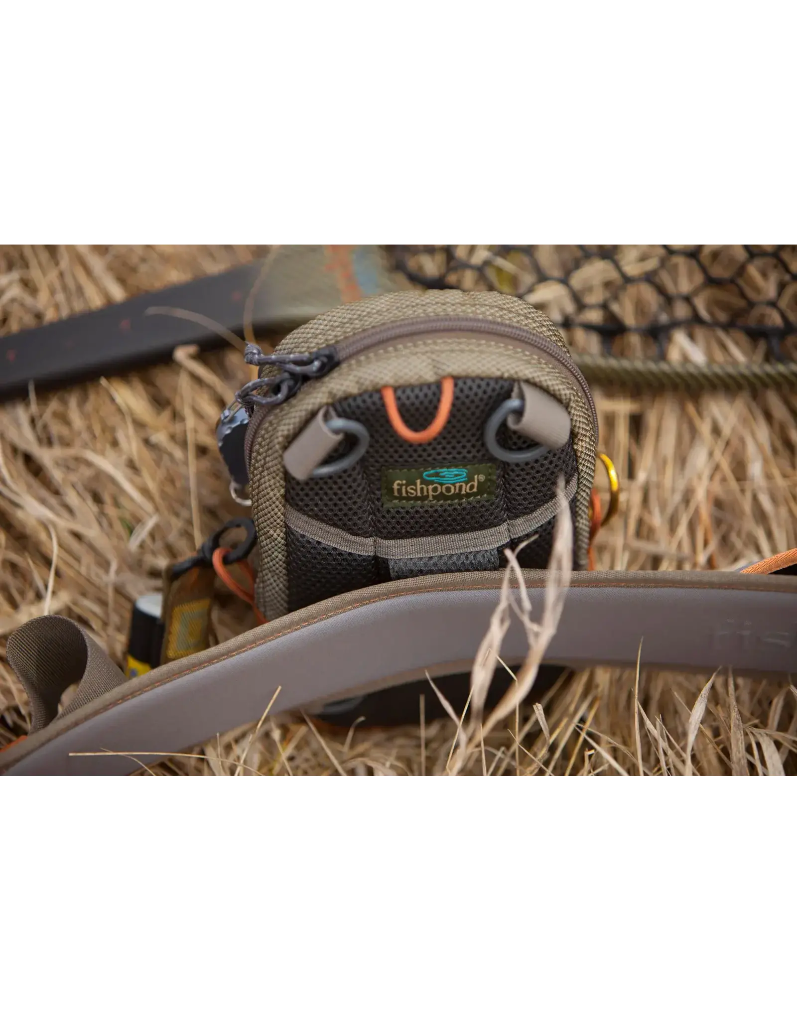 Fishpond San Juan Vertical Chest Pack - Sand/Saddle Brown
