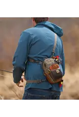 Fishpond San Juan Vertical Chest Pack - Sand/Saddle Brown