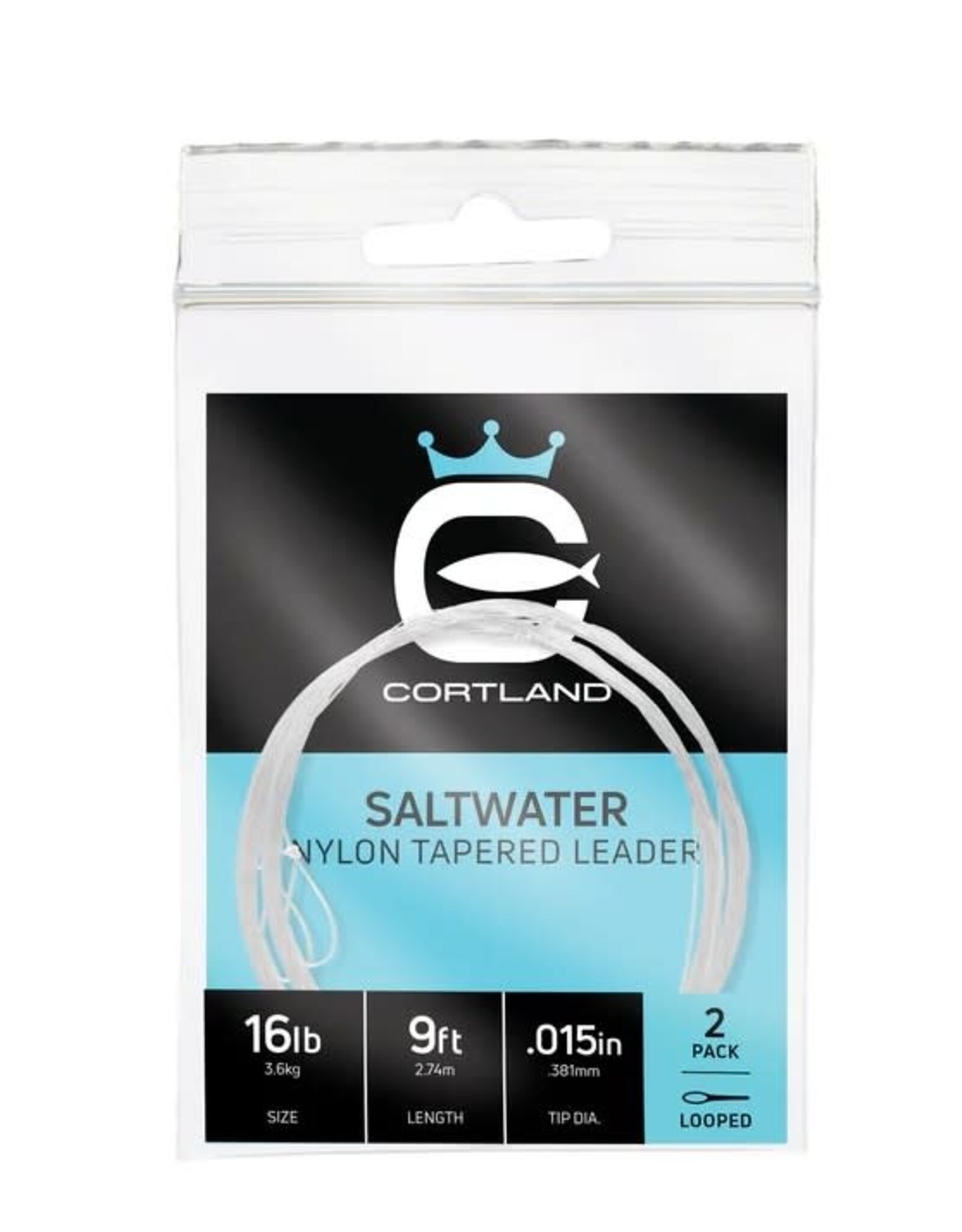 Cortland Cortland Saltwater 2 pack Leaders