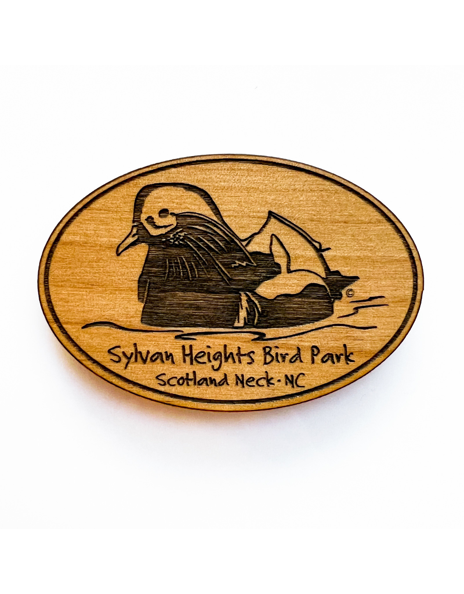 Wood Bird Magnets