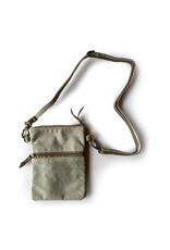 Swan Logo Crossbody Bag