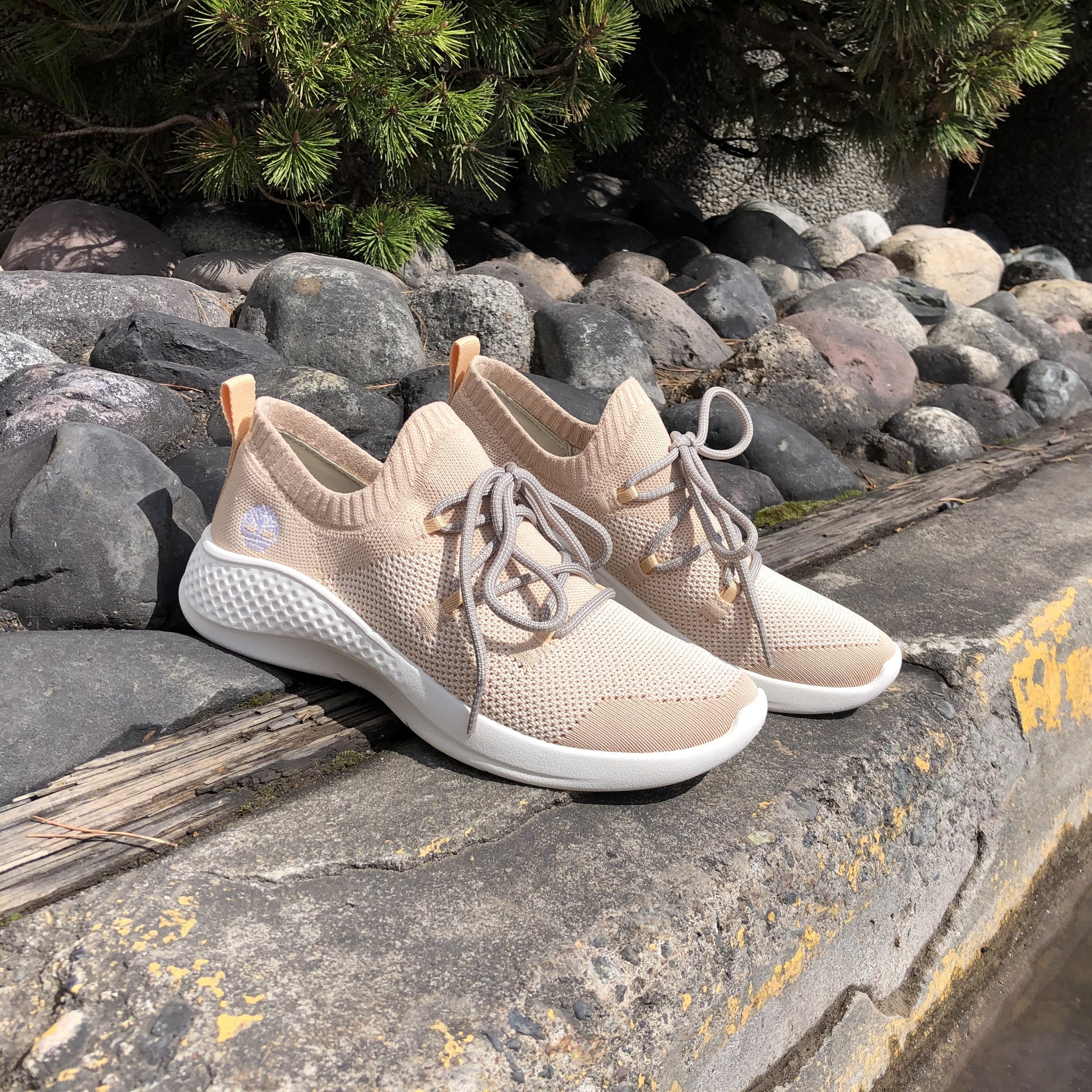 timberland knit sneakers