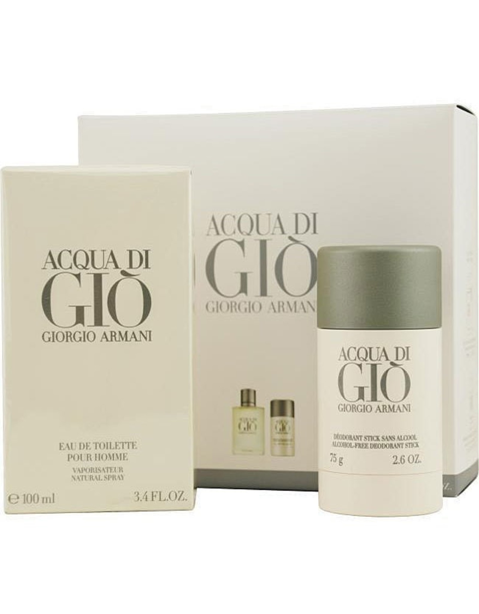 ARMANI GIORGIO ARMANI ACQUA DI GIO 2pc Set (DEO)