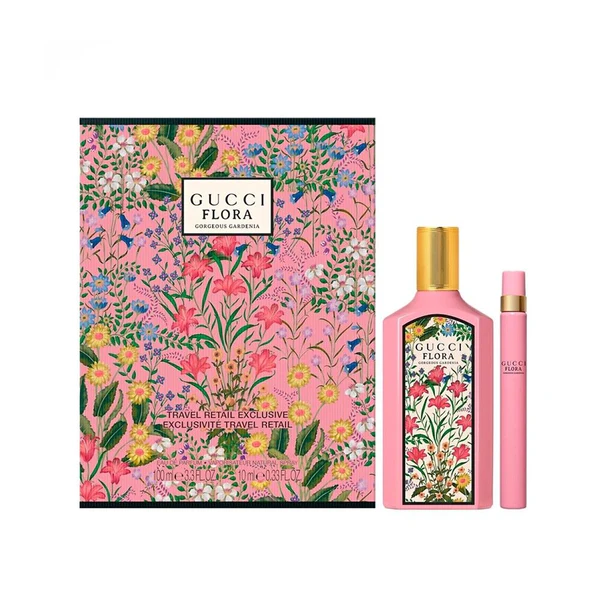 GUCCI FLORA GORGEOUS GARDENIA 2pc Set - PARFUM DIRECT