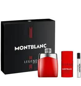 MONT BLANC MONT BLANC LEGEND RED 3PCS SET