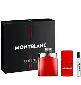 MONT BLANC MONT BLANC LEGEND RED SET + GEL