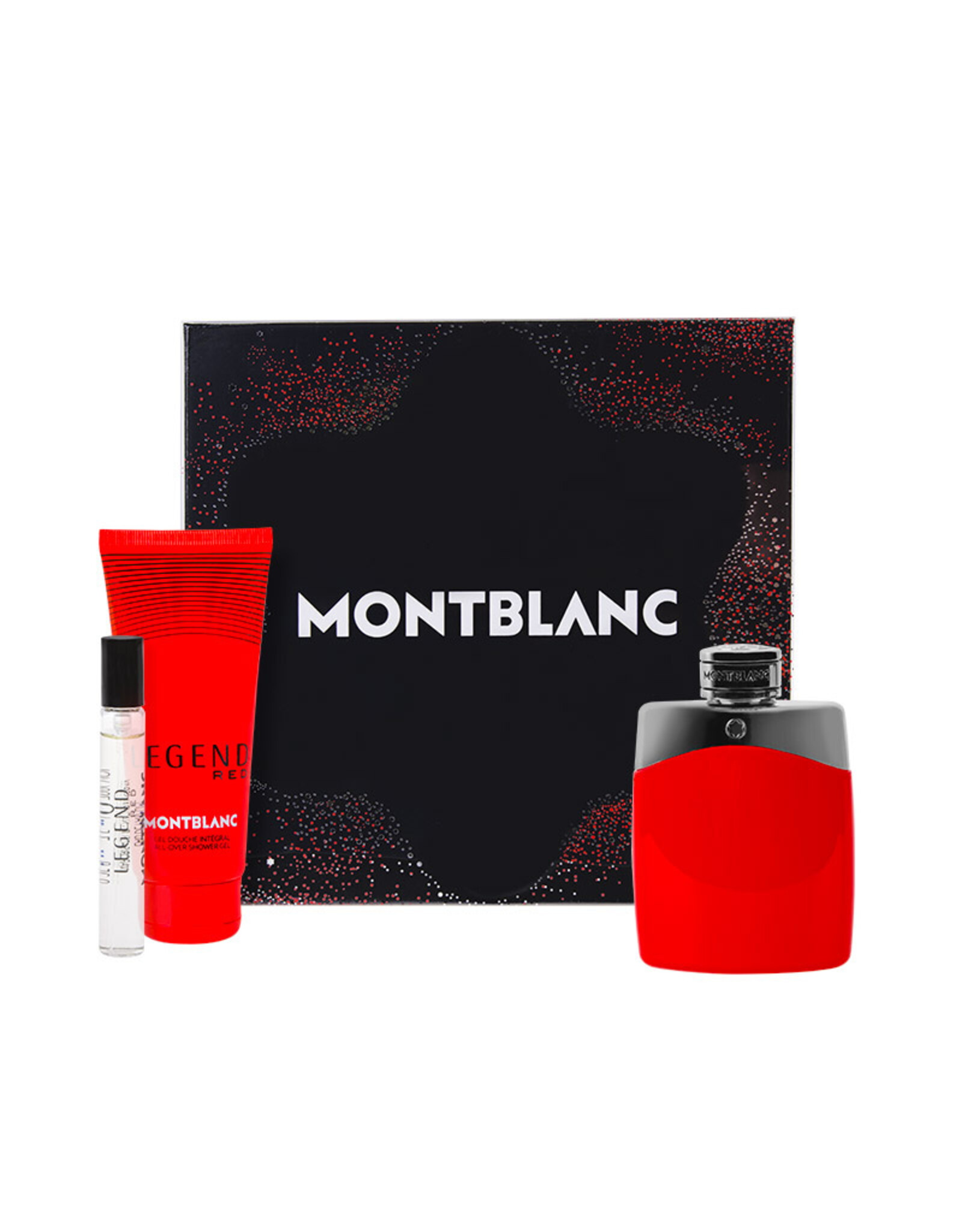 MONT BLANC MONT BLANC LEGEND RED SET + GEL