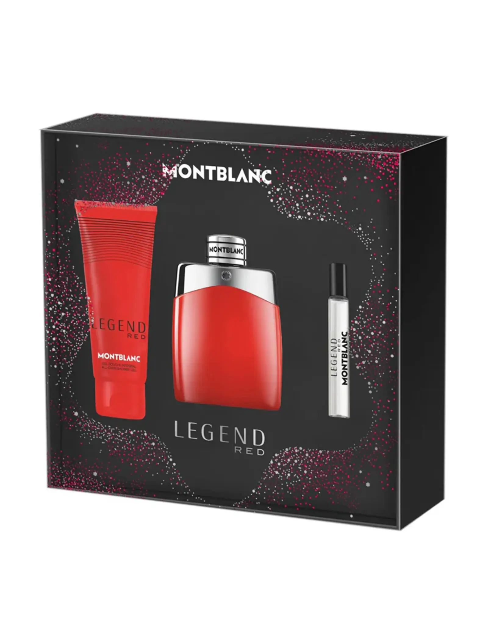 MONT BLANC MONT BLANC LEGEND RED SET + GEL