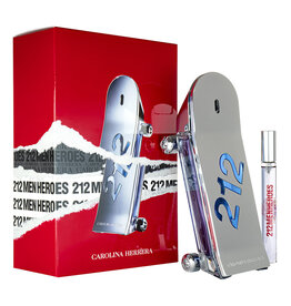 CAROLINA HERRERA CAROLINA HERRERA 212 MEN HEROES 2PCS SET (10 MINI)
