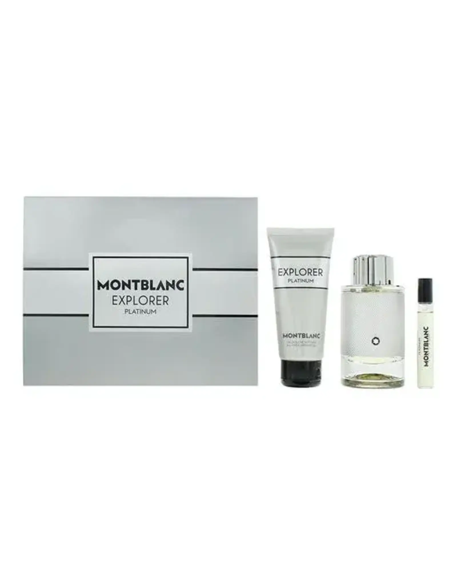 MONT BLANC MONT BLANC EXPLORER PLATINUM 3PCS SET