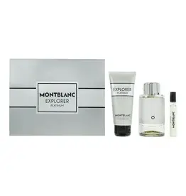 MONT BLANC MONT BLANC EXPLORER PLATINUM 3PCS SET