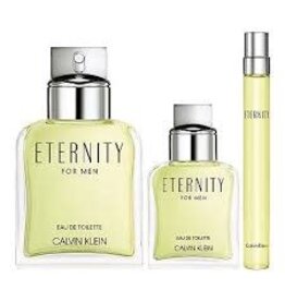 CALVIN KLEIN CALVIN KLEIN ETERNITY FOR MEN 3PCS SET + 30ML