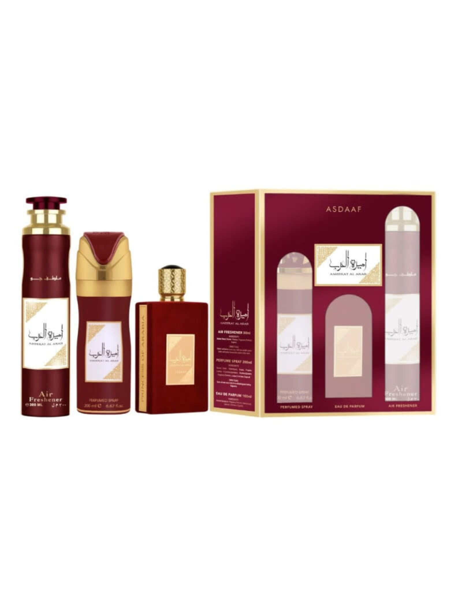ASDAAF AMEERAT AL ARAB 3PCS SET