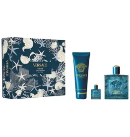 VERSACE VERSACE EROS PARFUM 3PCS SET + MINI