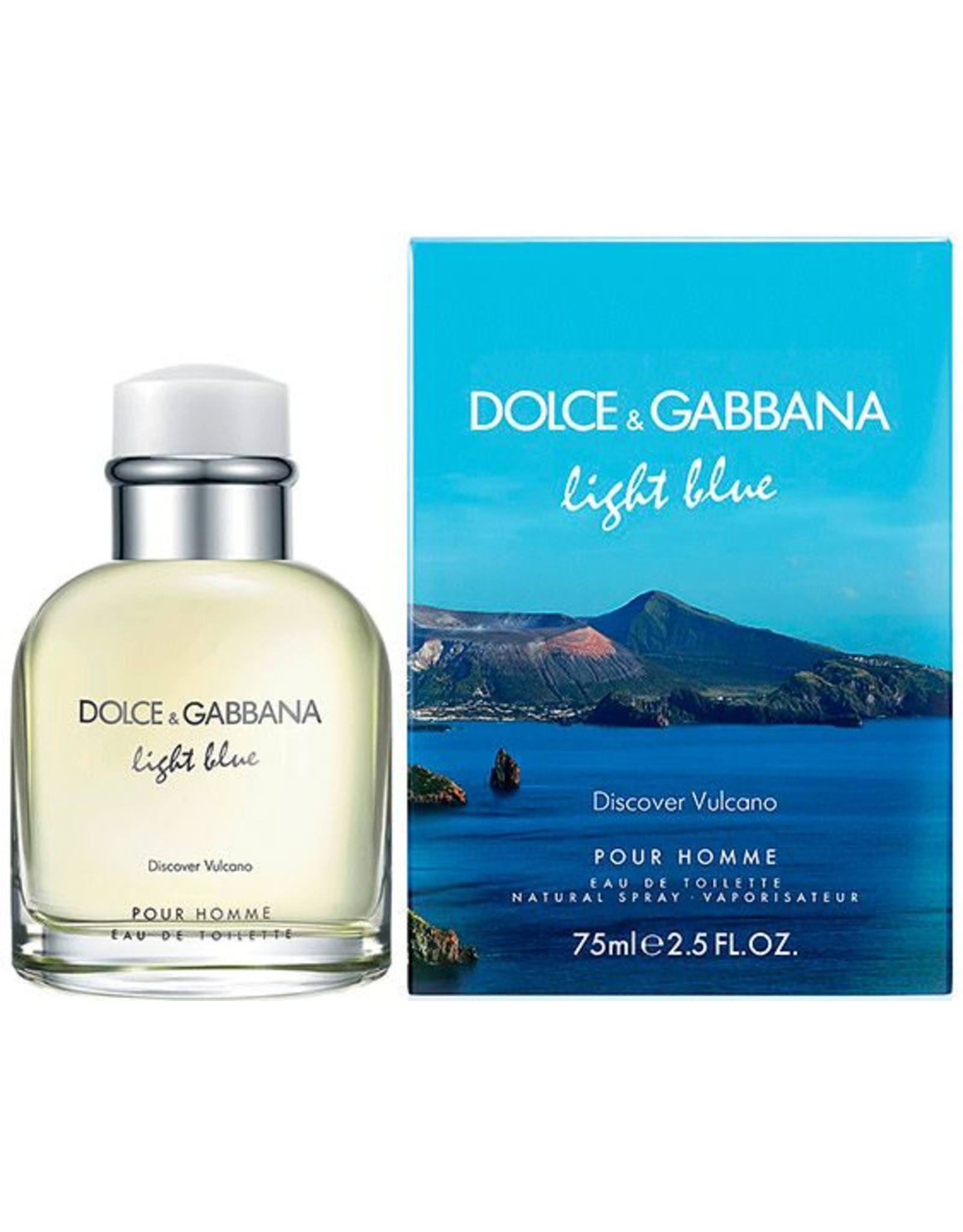 DOLCE & GABBANA DOLCE & GABBANA LIGHT BLUE DISCOVER VULCANO POUR HOMME