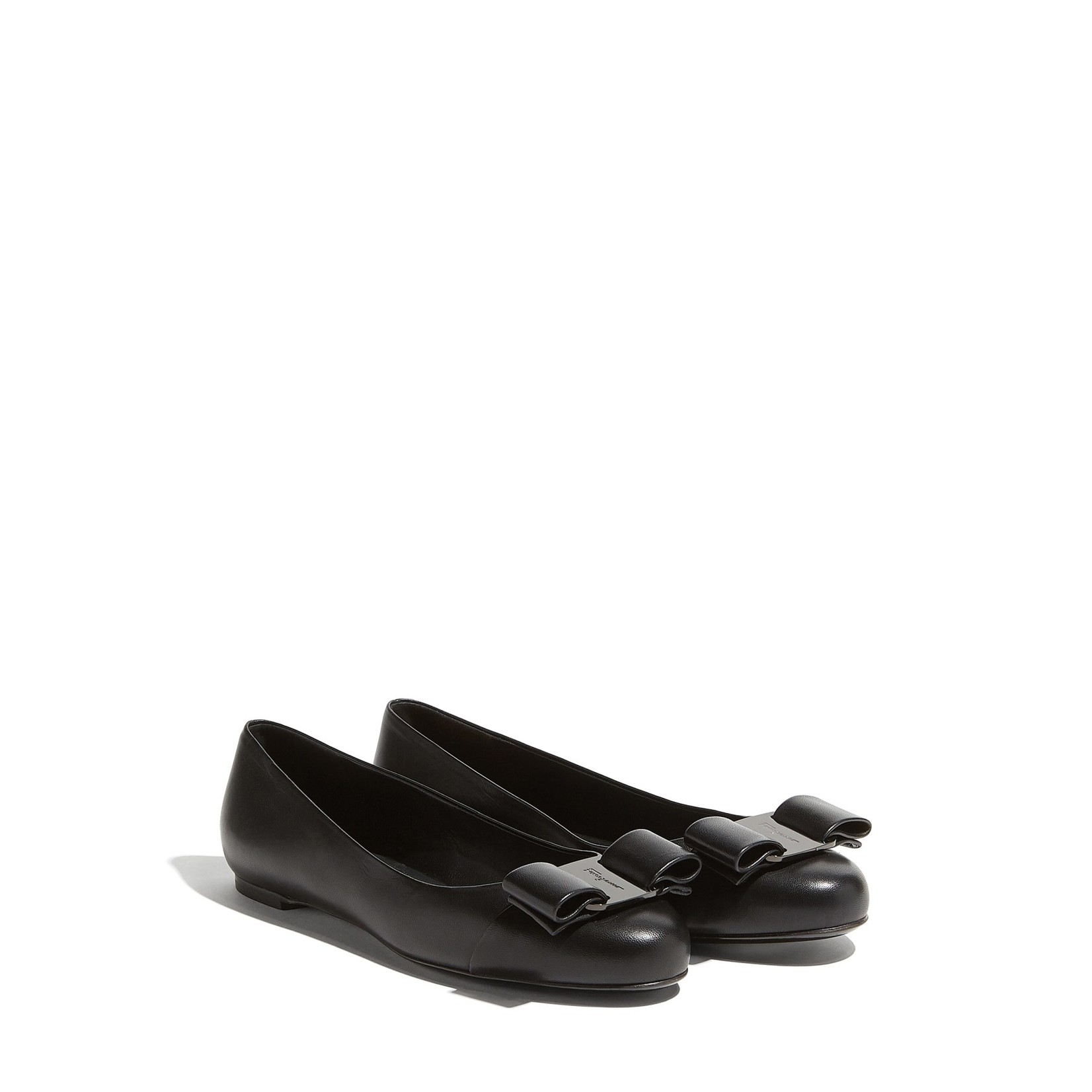 SALVATORE FERRAGAMO SALVATORE FERRAGAMO - BALLET VARINA CT BLACK - 685760