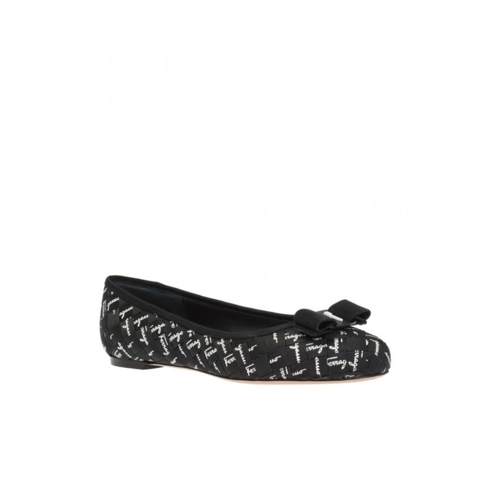 SALVATORE FERRAGAMO SALVATORE FERRAGAMO - BALLERINE VARINA RIBBON BLACK - 705604