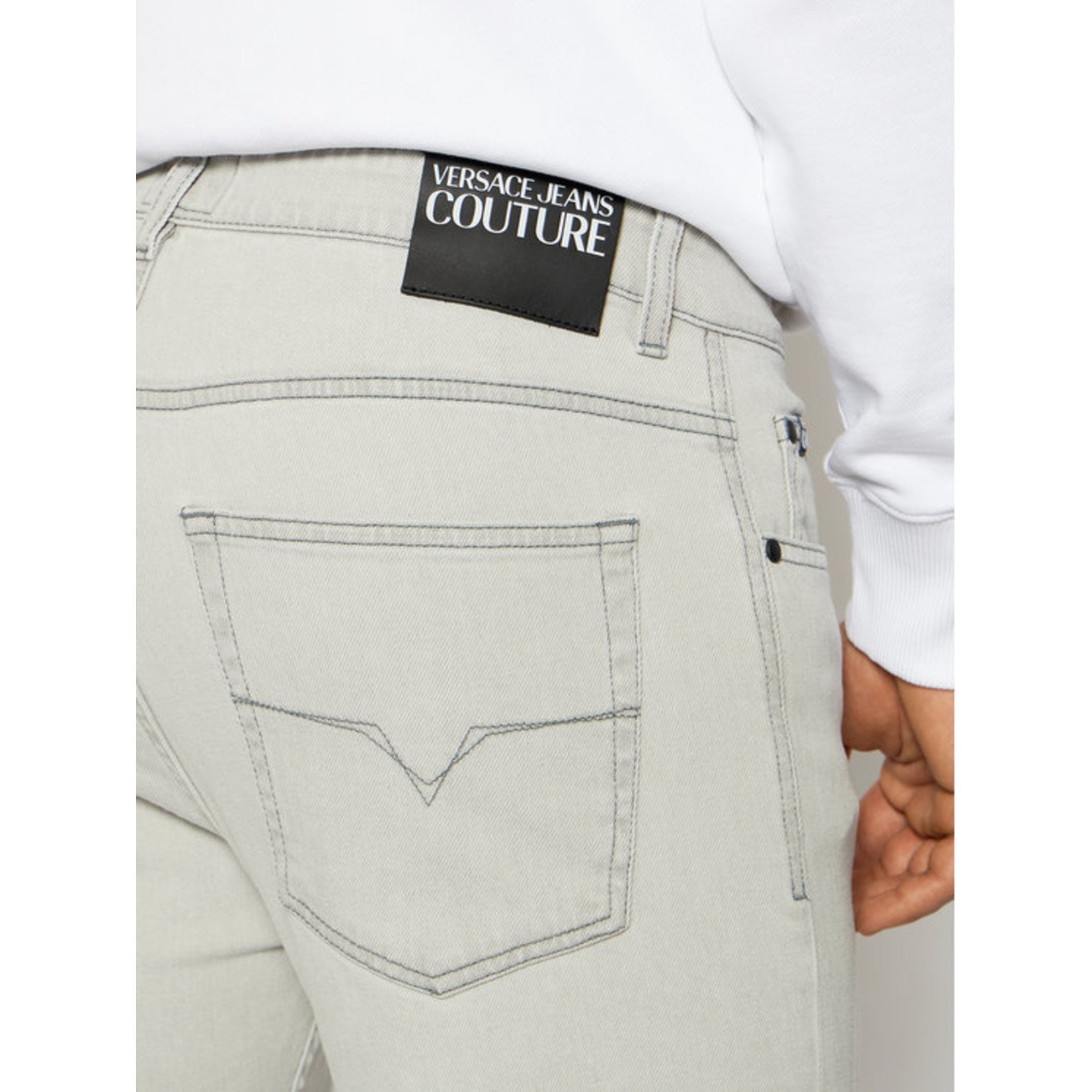 VERSACE JEANS COUTURE VERSACE JEANS COUTURE - PANTS A2GVA0S1 - GREY