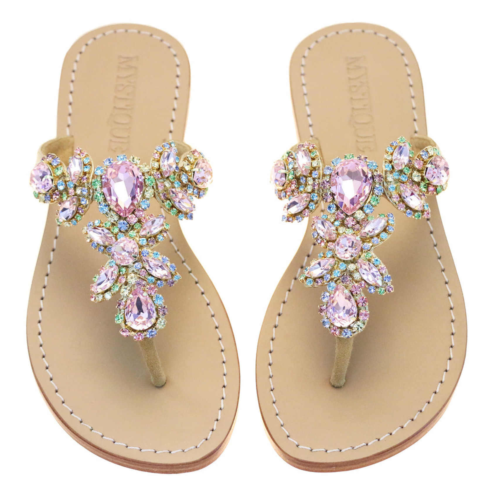 MYSTIQUE MYSTIQUE SANDALS BOCA RATON 4653 GOLD