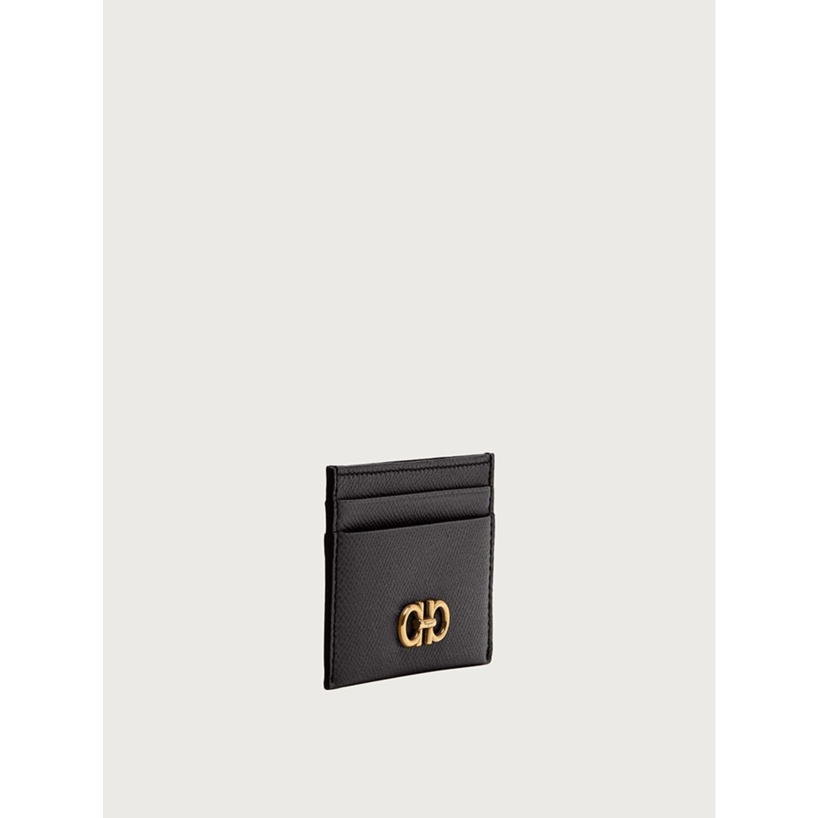 SALVATORE FERRAGAMO FERRAGAMO - CREDIT CARD HOLDER 742164 BLACK