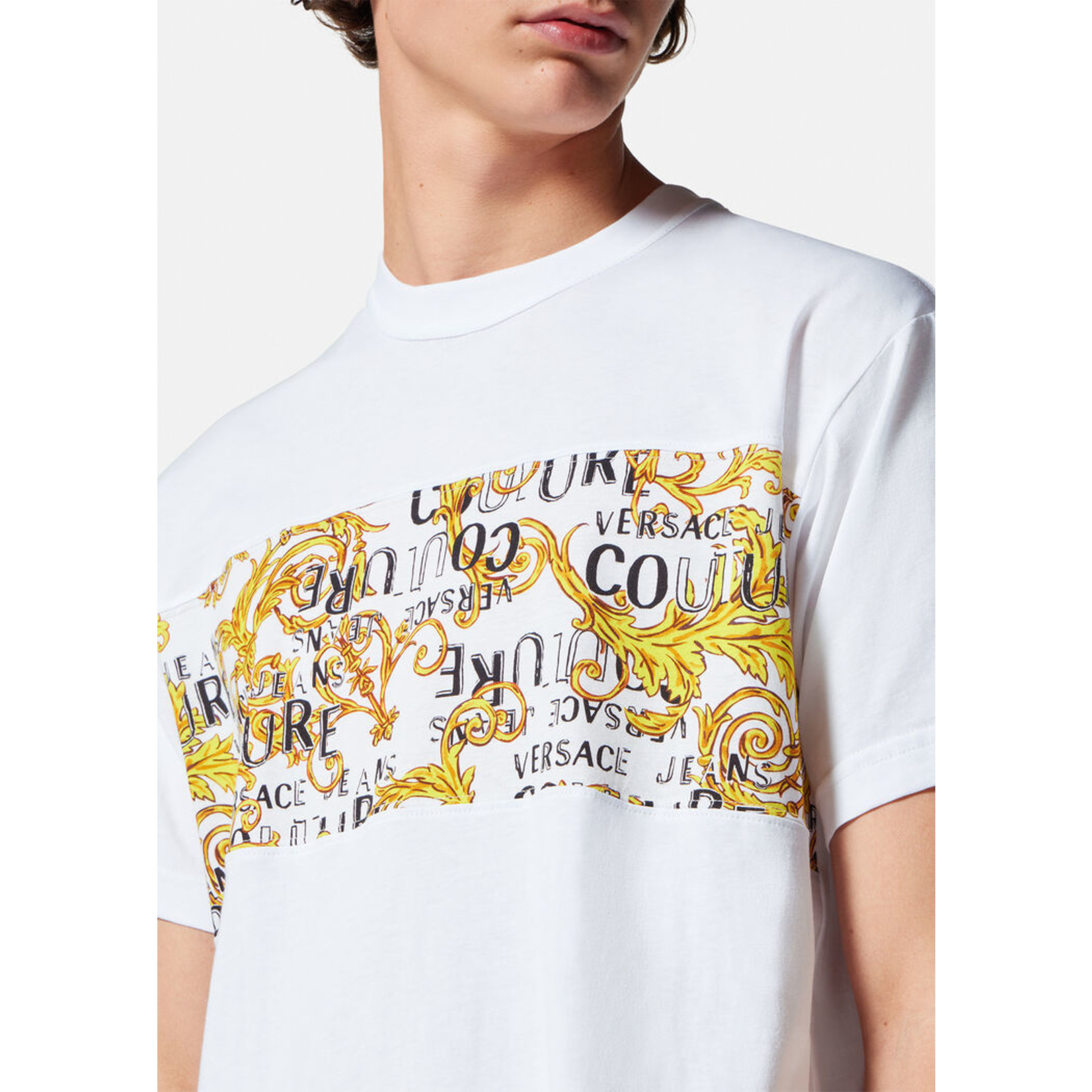 VERSACE JEANS COUTURE VERSACE JEANS COUTURE MEN'S T-SHIRT -  74GAH617