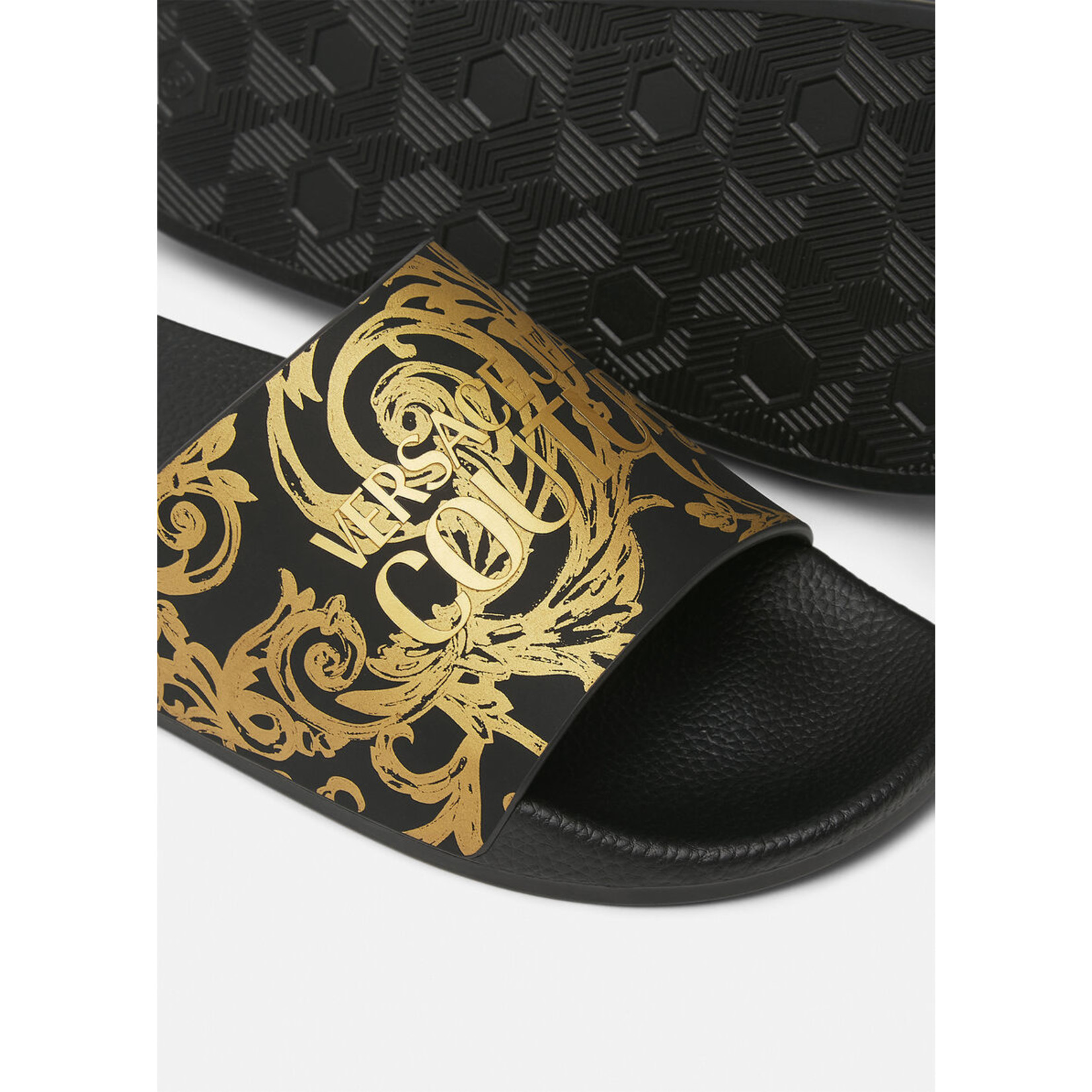 VERSACE JEANS COUTURE VERSACE JEANS COUTURE MEN'S SLIDE - 74YA3SQ4