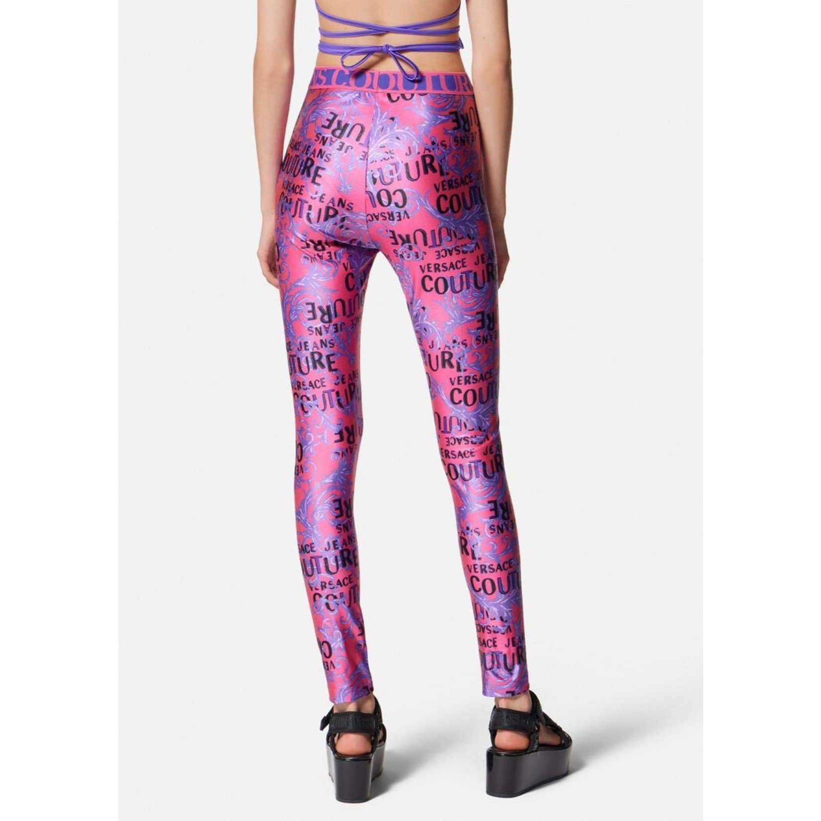 Versace Jeans Couture Patterned leggings, IetpShops