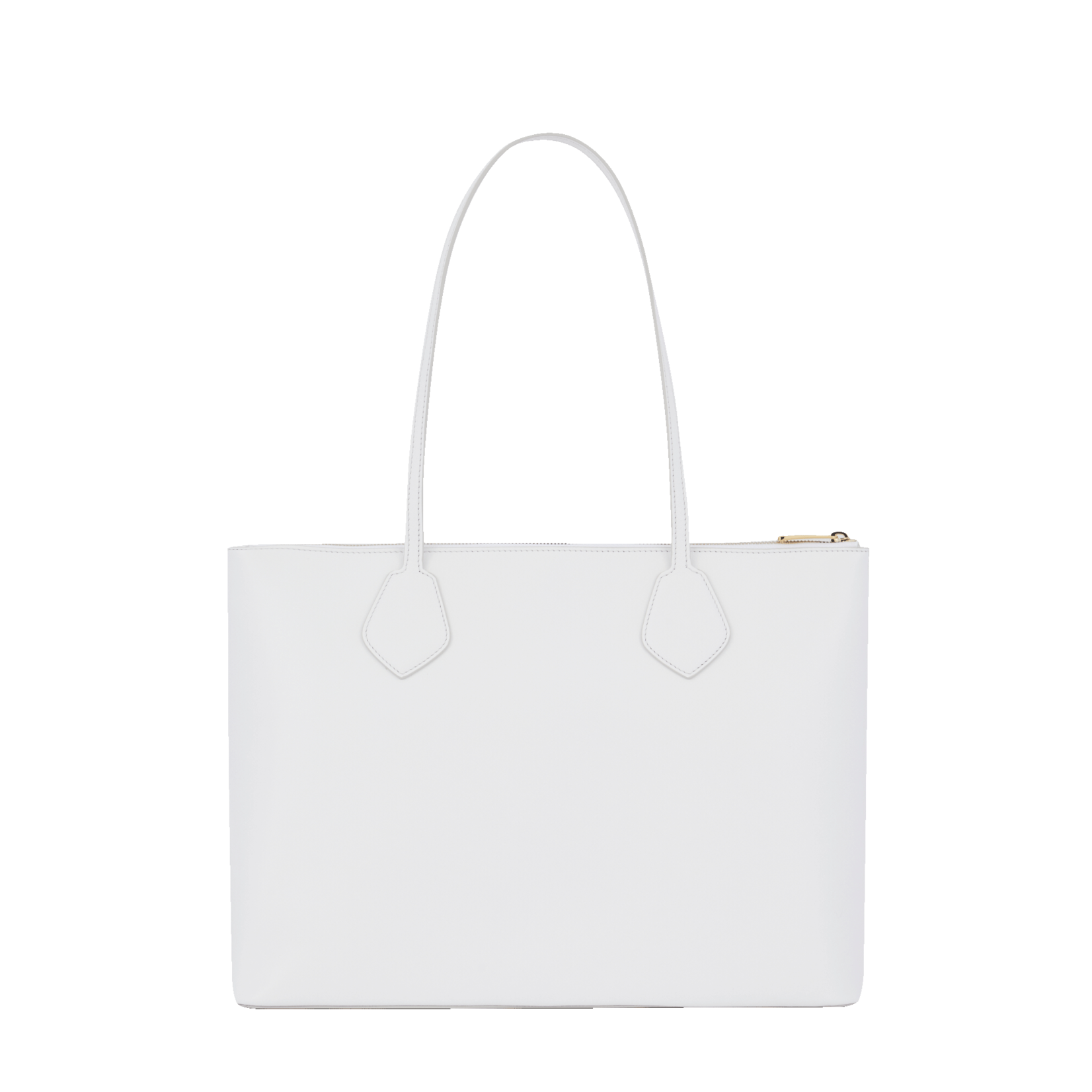 LANCEL LANCEL ESSENTAIL CABAS ZIPPE - BLANC OPTIQUE