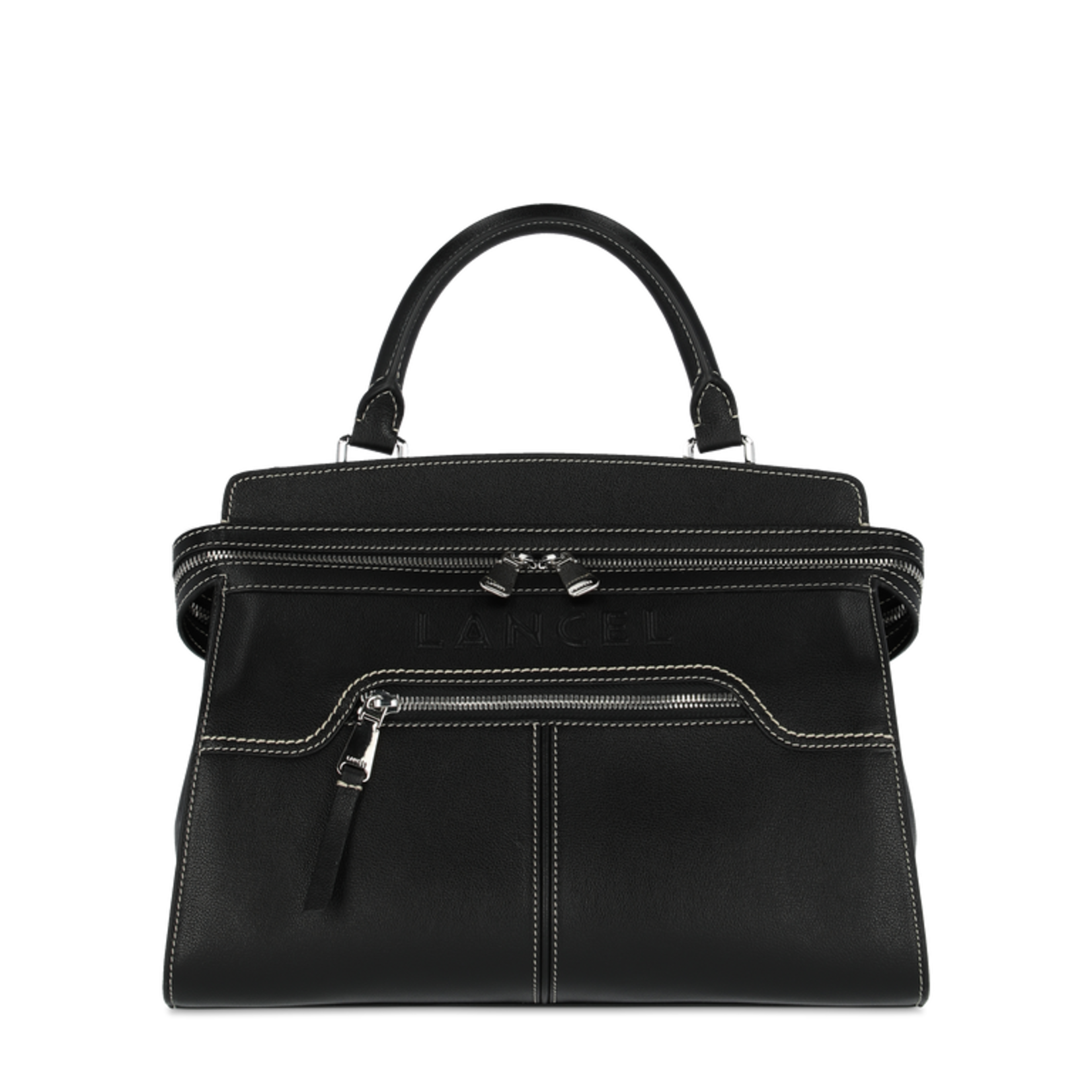 LANCEL LANCEL INES SAC CARRYALL MOYEN NOIR