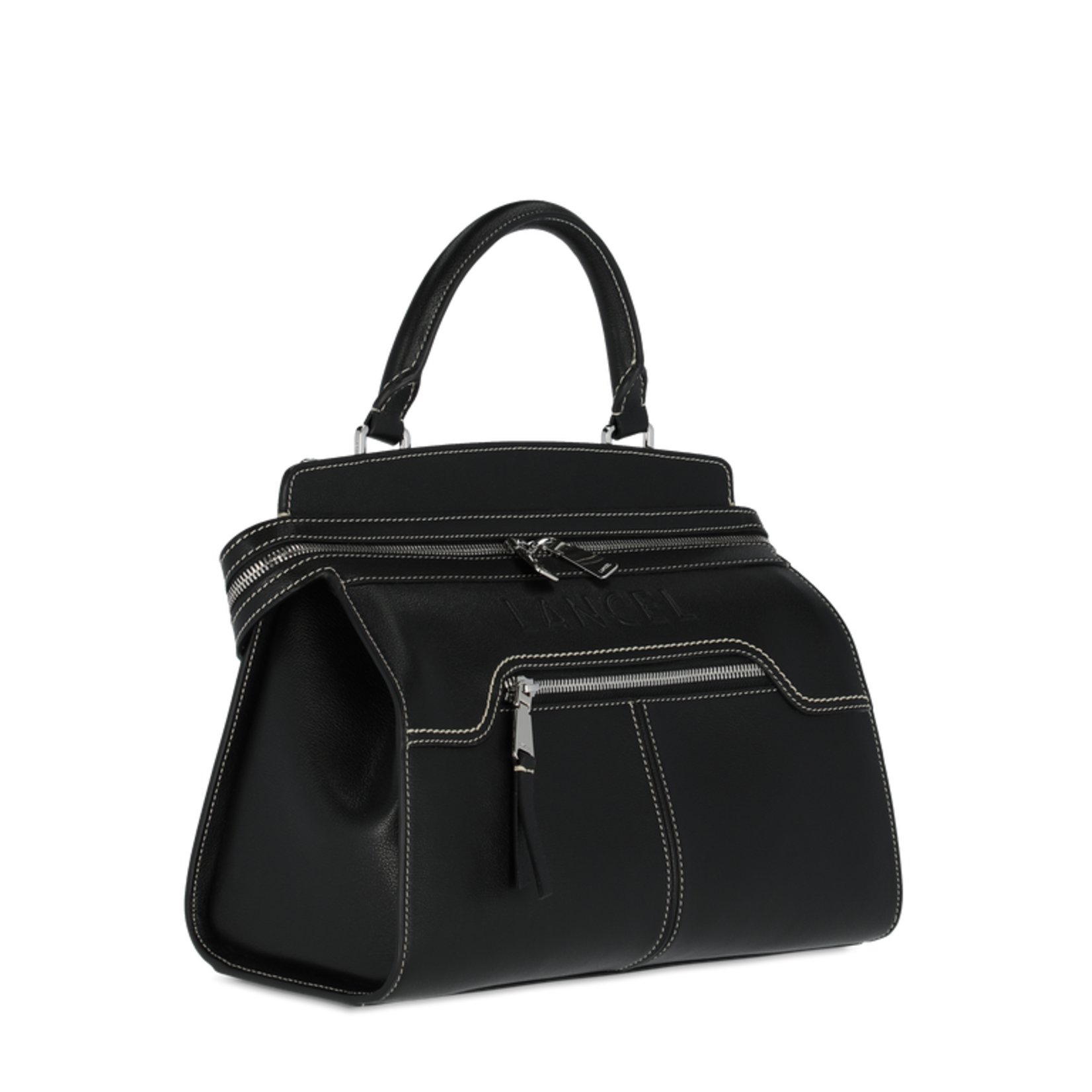LANCEL LANCEL INES SAC CARRYALL MOYEN NOIR