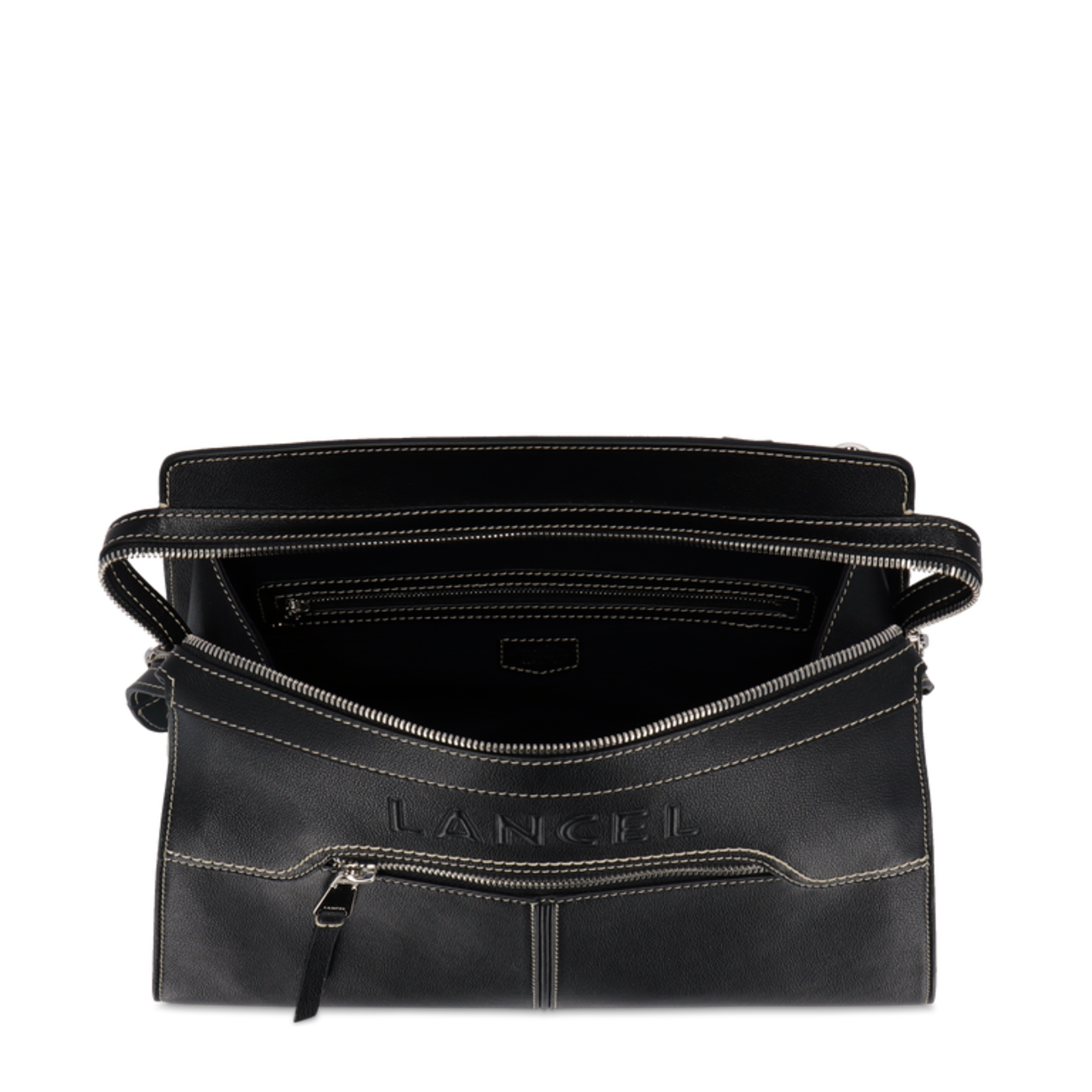 LANCEL LANCEL INES SAC CARRYALL MOYEN NOIR